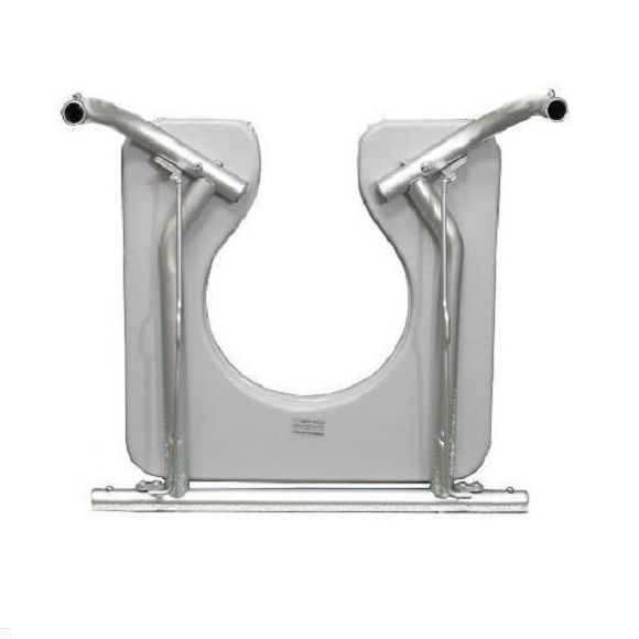Commode Seat with Frame for 11114KD by Drive Medical 11114KD-PSS