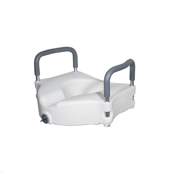 Drive 5" Elevated Raised Toilet Seat Padded Arms Drive 5" Elevated Raised Toilet Seat Padded Arms