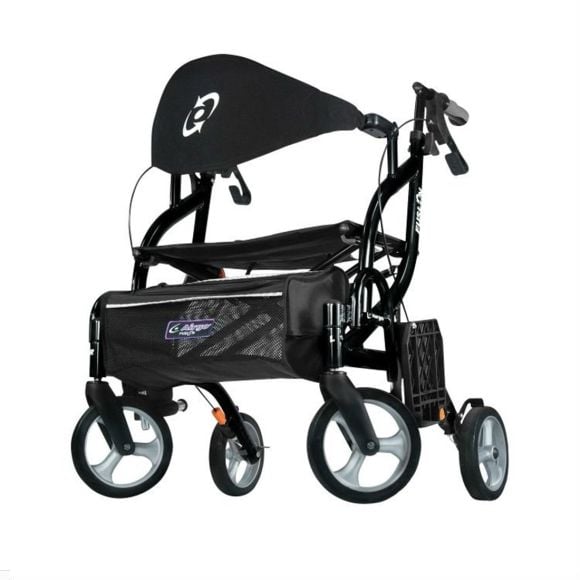 Airgo Fusion F23 Side-Folding Rollator & Transport Chair by Hugo 700-932