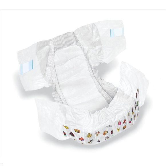 DryTime Disposable Ba Diapers - White - Sizes 1 - 6; Preemie - 35 lbs 160
