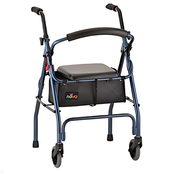 CRUISER II ROLLING WALKER - BLUE by Nova