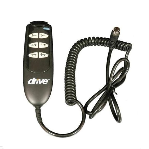 Drive Delta Hospital Bed Hand Control, 7 Pin 6 Button Drive Medical 15033HC-G