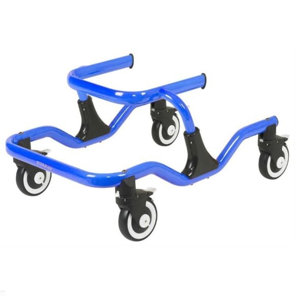 Small Moxie GT Gait Trainer Drive Medical, Blue 15"18.5"