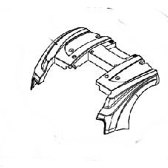 Scout DST 4 Rear Shroud Drive Medical C08-069-05500