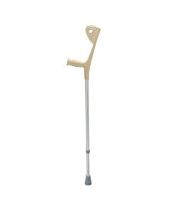 Drive Euro Style Light Weight Walking Forearm Crutches, Silver, 1 Pair 