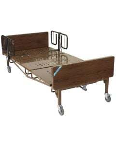 Full Electric Heavy Duty Bariatric Hospital Bed, 1 Set of T Rails 