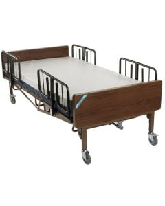 Full Electric Heavy Duty Bariatric Hospital Bed, Mattress 1 Set of T Rails 