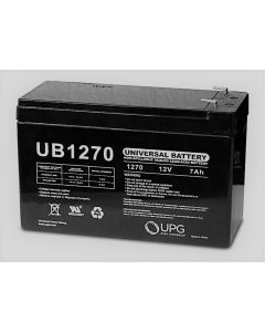 7Ah 12V Mobility Scooter Battery, Universal, F1 Terminal (Default)