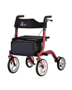 The Express Rollator, Red by Nova
