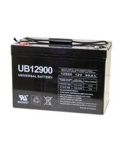 90Ah 12V Mobility Scooter Battery, Universal, I4 Terminal UB12900