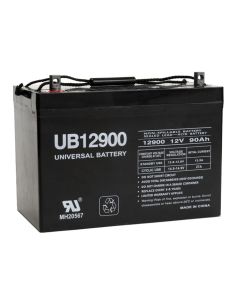 90Ah 12V Mobility Scooter Battery, Universal, Z1 Terminal UB12900