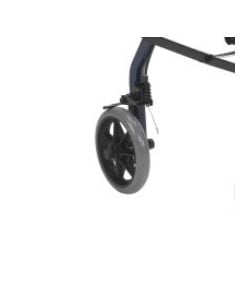 6" Gray Wheel for Junior Rollator Walker 301 Drive Medical 9502M30114