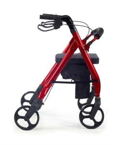 Spazio Red Walker Rollator by Comodita, COM 200 R