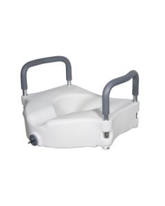 Drive 5" Elevated Raised Toilet Seat Padded Arms 