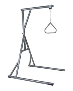 Bariatric Heavy Duty Silver Vein Trapeze Bar by Drive Medical