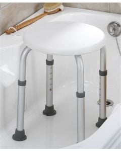 Standard Round Bath Stool Tool Free Essential Medical B3100