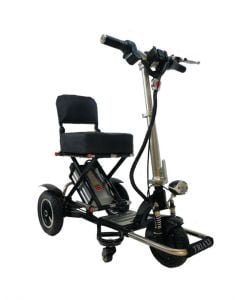 Triaxe Sport Foldable Scooter, Black