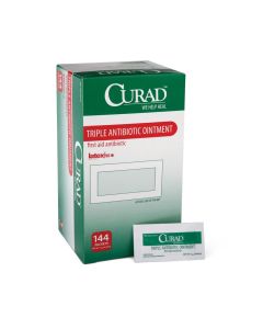 Box of 20 Medline CURAD Triple Antibiotic Ointment CUR001209H