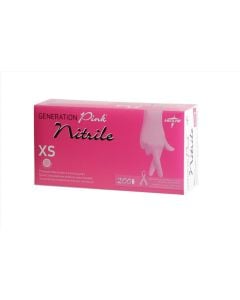 Box of Generation Pink Nitrile Exam Gloves | Pink | X-Large