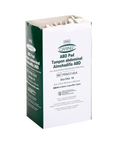 Box of Medline Caring Sterile Abdominal Pads PRM21454