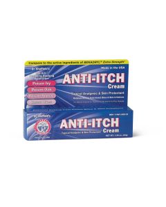 Box of SHEFFIELD PHARMACEUTICALS Anti Itch Allergy Cream OTC08812