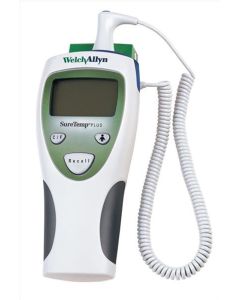SureTemp Plus 690 Handheld Electronic Thermometer with Interchangeable Oral Probe Well, 4' Cord
