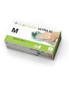 1000 Aloetouch Ultra IC Synthetic Exam Gloves - CA Only Green Medium