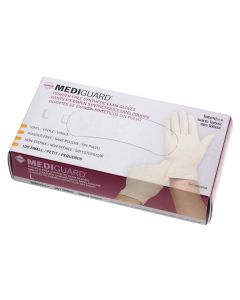 1000 MediGuard Synthetic Exam Gloves - CA Only Cream Large