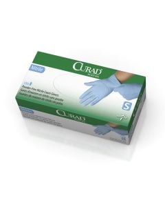 Case of CURAD Nitrile Exam Gloves | Blue | Small