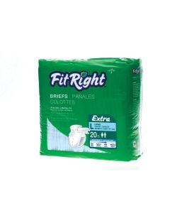 Case of FitRight Extra Briefs - Large | 80