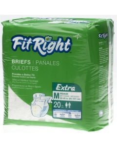 Case of FitRight Extra Briefs - Medium | 80