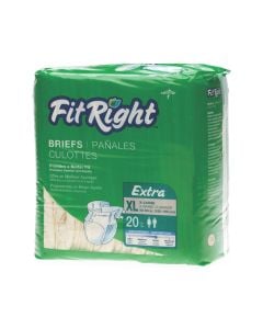 Case of FitRight Extra Briefs - X-Large | 80