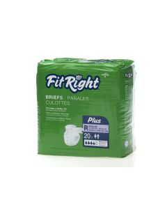 Case of FitRight Plus Briefs - Regular | 80