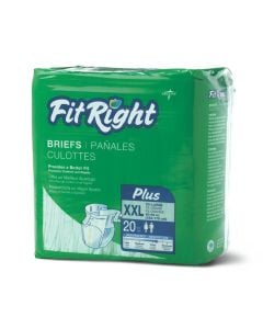 Case of FitRight Plus Briefs - XX-Large | 80