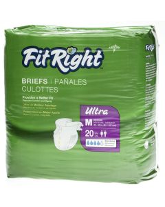 Case of FitRight Ultra Briefs - Medium | 80