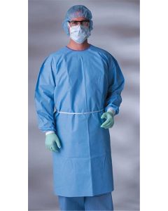 Kazzmere AAMI Level 3 Isolation Gowns in Blue in X-Large NONLV325XL X-Large