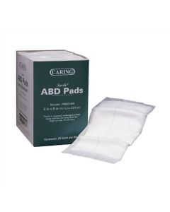 Case of Medline Caring Sterile Abdominal Pads PRM21450