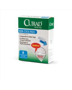 Case of Medline CURAD Sterile Non Stick Pads CUR47399