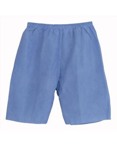 Medline Disposable Exam Shorts in Blue in 2X-Large NON27209XXL 2X-Large