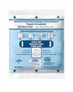 Case of Medline Standard Instant Cold Packs MDS137020