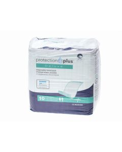 Case of Protection Plus Disposable Underpads - Blue | 60 36" X 30"