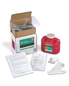 SHARPS COMPLIANCE Mail Back Sharps Recovery System Red 4.000 MDS705000