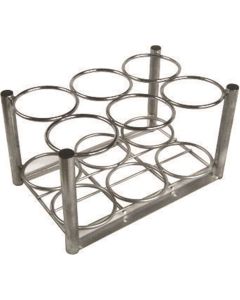 Green Steel Roscoe Cylinder Racks and Stands - Roscoe Medical