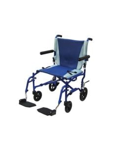 TranSport Aluminum Transport Wheelchair by Drive Medical