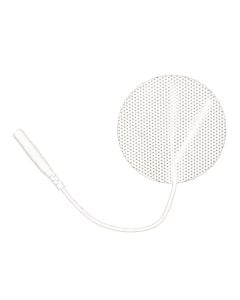  Electrodes, Foil Bag, 2.0" Round, White Cloth - Current Solutions