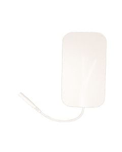  Electrodes, Foil Bag, 2.0" x 3.5", White Foam - Current Solutions