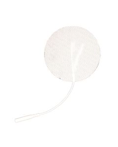  Electrodes, Foil Bag, 3.0" Round, White Cloth - Current Solutions