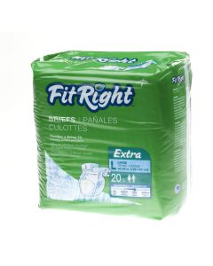 FitRight Extra Briefs - Large | 20