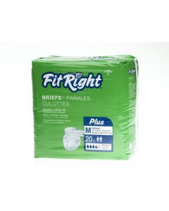 FitRight Plus Briefs - Medium | 20