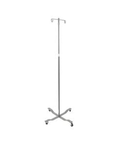 Economy Removable Top Chrome I. V. Pole by Drive Medical